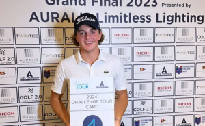 Oihan Guillamoundeguy qualifié sur le Challenge Tour 2024 ! - Open Golf Club